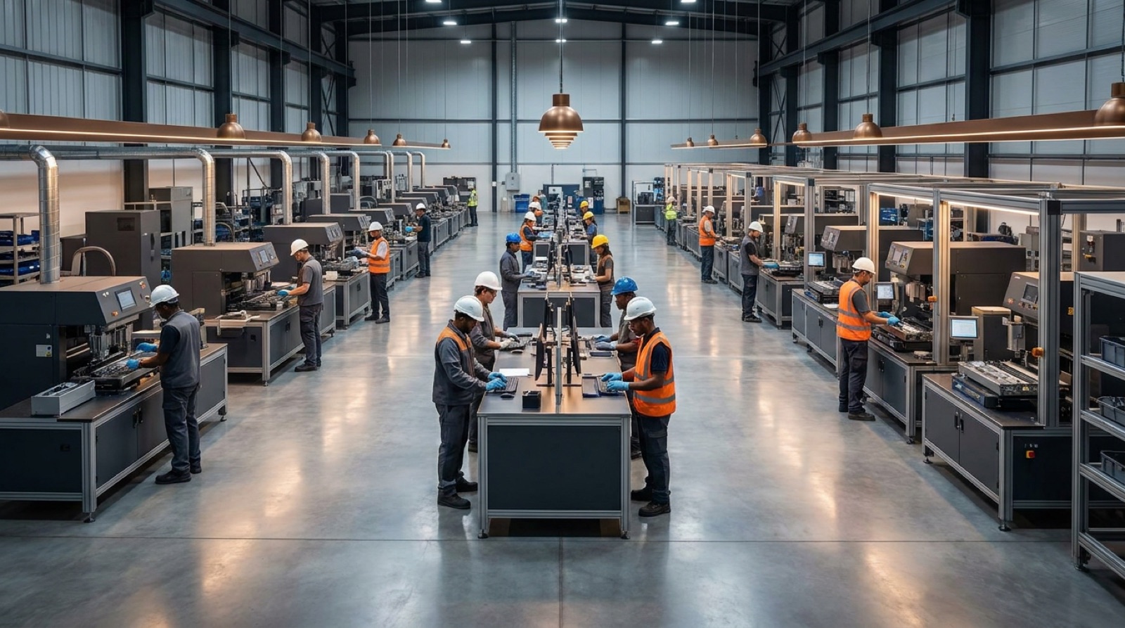 Manufacturing floor ready for operational improvement